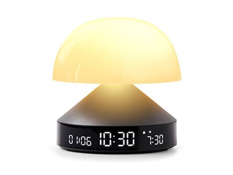 LEXON Stona led lampa sa satom i alarmom, siva