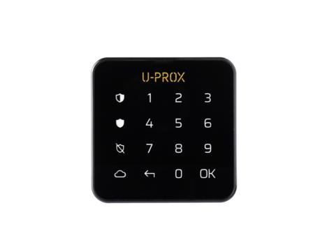 U-PROX Tastatura osetljiva na dodir od kaljenog stakla crna