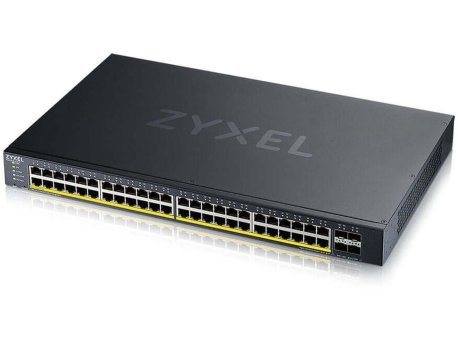 Zyxel XGS1935-52HP, 52 Port L3Smart PoE Sw 4x10G SFP+ 375W