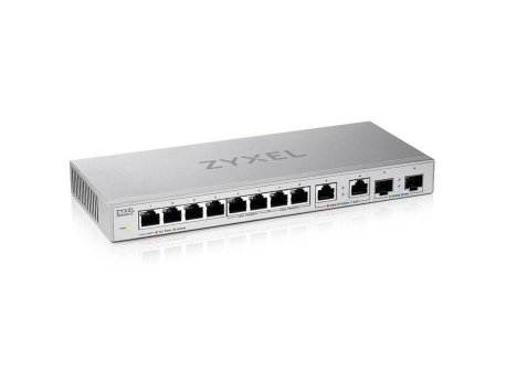 Zyxel 12-Port Unmanaged MultGSwitch 2x 2.5G and 2x 10G SFP+