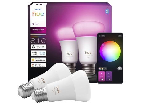 PHILIPS HUE LED SIJALICA WCA 810 A60 E27 SET 2/1 ,929003853405