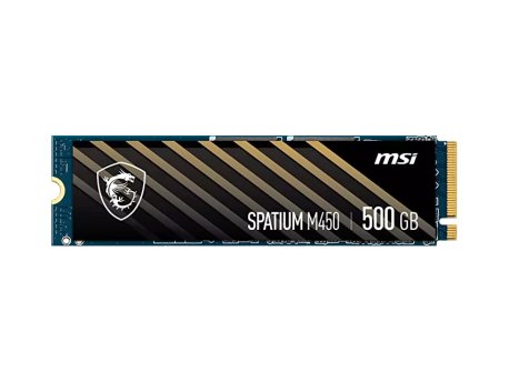 MSI SPATIUM M450 500GB PCIe 4.0 NVMe M.2 v1 SSD
