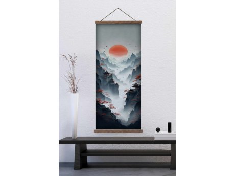 WALLXPERT Dekorativna slika ARTJPNPSTRDK4 3090