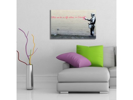 WALLXPERT Dekorativna slika 4570BANKSY006