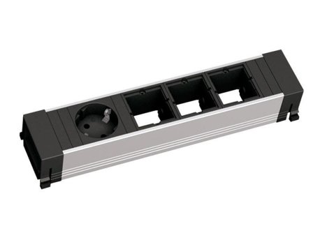 BACHMANN CONFEREN/TOP FRAME napojni modul 1x šuko+3x prazno mesto