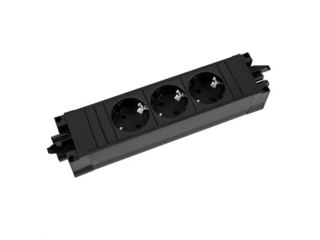 BACHMANN STEP PVC ugradni modul 3xšuko, GST18