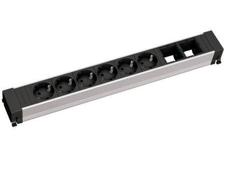 BACHMANN CONFEREN/TOP FRAME napojni modul 6x šuko+2x prazno mesto