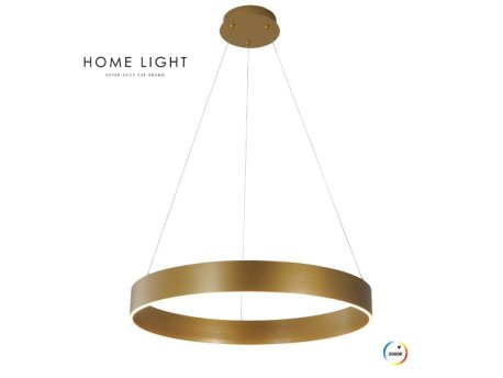 HOME LIGHT Solea 161 LED luster zlatni