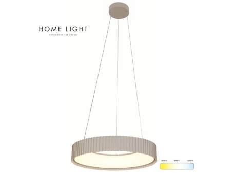 HOME LIGHT Solea 70 LED luster Cappuccino