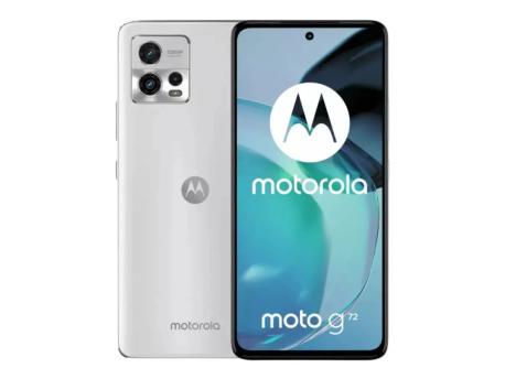 MOTOROLA Moto g72 8/128GB Mineral White + punjač + silikon OUTLET