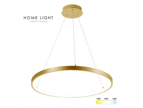 HOME LIGHT Solea 158 LED luster zlatni