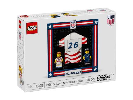 LEGO Dres fudbalske reprezentacije SAD za 2026.