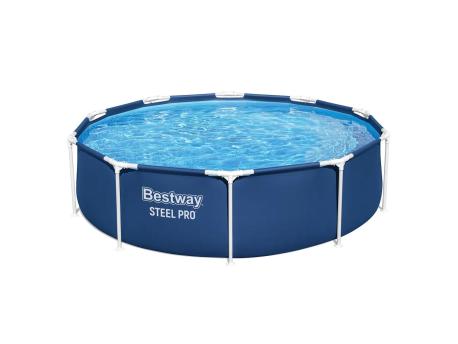 BESTWAY Steel Pro Frame Pool bazen sa metalnim ramom 305×76cm set sa pumpom (56679)