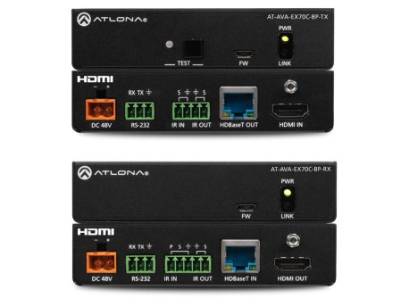ATLONA Avance™ 4K/UHD HDMI Ekstender komplet,RS-232 & IR,4K do 40m AT-AVA-EX70C-BP-KIT