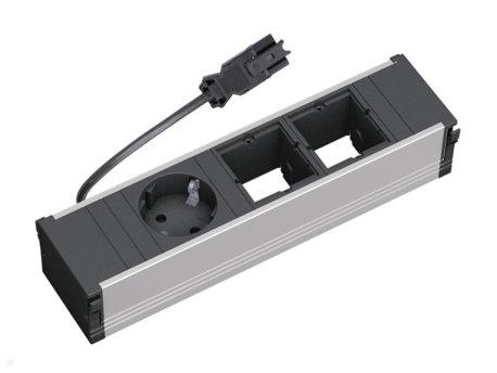 BACHMANN CONI napojni modul 1x šuko+2x prazno mesto, kabl 0,2m GST18