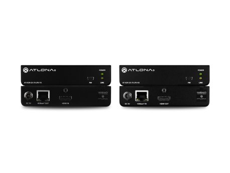 ATLONA Video ekstender komplet 4K HDRHDMI-HDBaseT,TX/RX,HDMI do 70m AT-HDR-EX-70-2PS