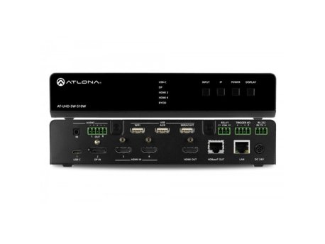 ATLONA Prezentacioni WIFI svic sa 5 ulaza, EU model AT-UHD-SW-510W-EU