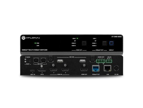 ATLONA Omega 4x2 4K/UHD multiformatmatrix switcher with HDMI AT-OME-MS42