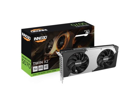 Inno3D GeForce RTX 5070 Twin X2 12GB GDDR7 192bit N50702-12D7-195064N