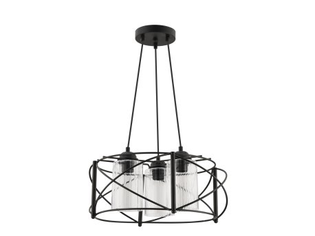 OPVIQ Luster Dratkruh Glass Black Transparent