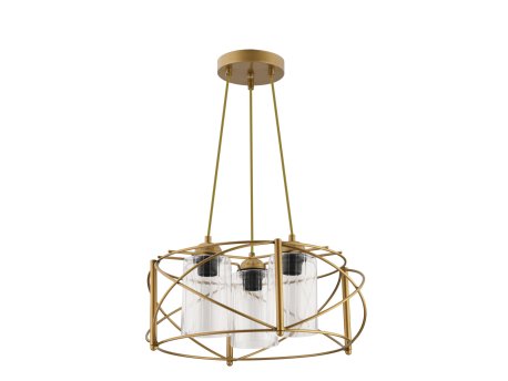 OPVIQ Luster Dratkruh Glass Gold Transparent