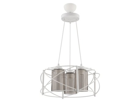 OPVIQ Luster Dratkruh Glass White Grey