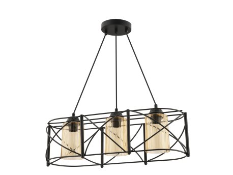OPVIQ Luster Dratrio Glass Black Yellow