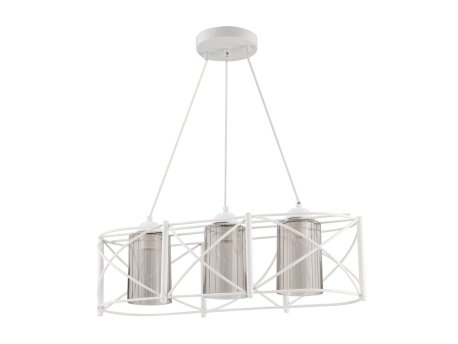 OPVIQ Luster Dratrio Glass White Grey