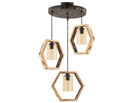 OPVIQ Luster Hexagon Triple G Glass