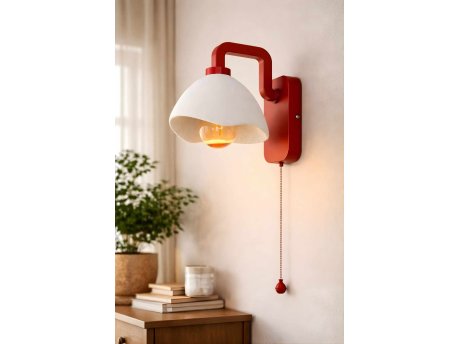 OPVIQ Zidna lampa Beton Red