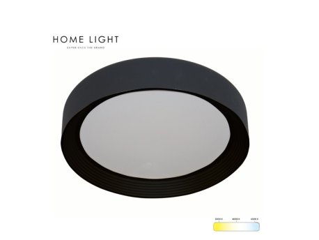 HOME LIGHT Solea 64 CCT LED plafonjera crna