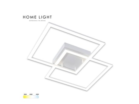 HOME LIGHT Solea 156 CCT LED plafonjera bela