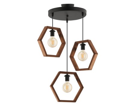 OPVIQ Luster Hexagon Triple Dark B