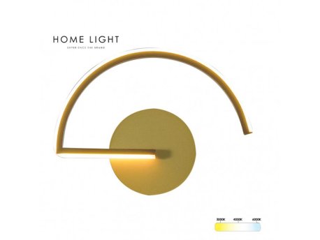 HOME LIGHT Solea 153 CCT LED zidna lampa zlatna
