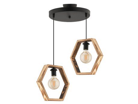 OPVIQ Luster Hexagon Double B