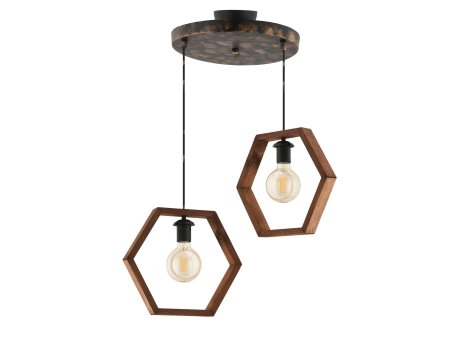 OPVIQ Luster Hexagon Double Dark G