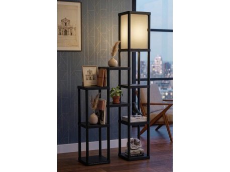 OPVIQ Podna lampa Nostra Black