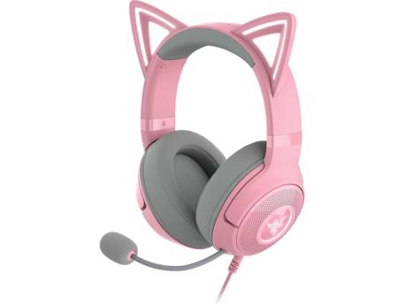 RAZER Bežične slušalice sa mikrofonom Razer Kraken Kitty V2 Pink