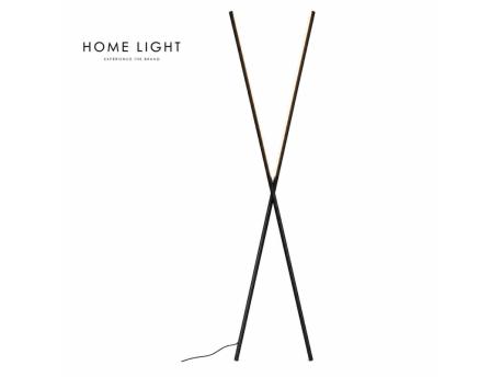 HOME LIGHT Solea 140 LED podna lampa crna