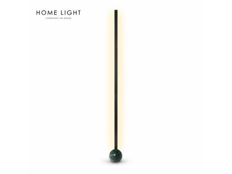 HOME LIGHT Solea 167 LED podna lampa crna/zelena