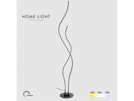 HOME LIGHT Solea 150 CCT LED podna lampa crna
