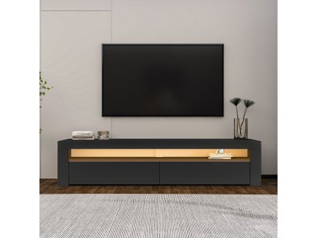 HANAH HOME TV polica Batı Anthracite