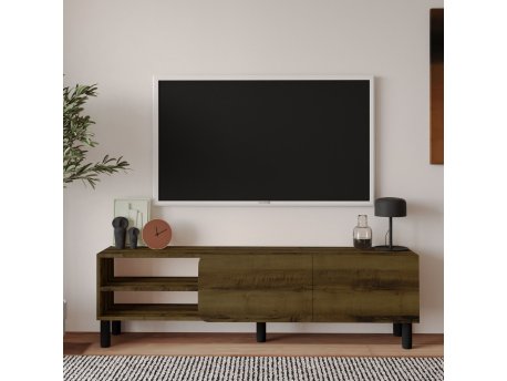 HANAH HOME TV polica River Antique Walnut