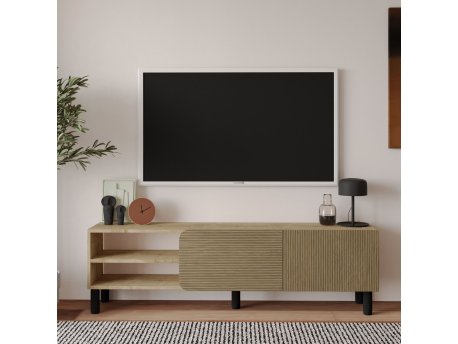 HANAH HOME TV polica River Warm Oak Sapphire Oak