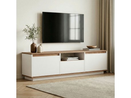 HANAH HOME TV polica Sentinel Atlantic Pine White