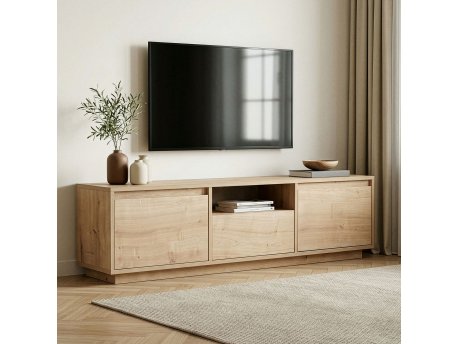 HANAH HOME TV polica Sentinel Sapphire Oak