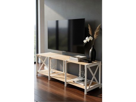 HANAH HOME TV polica Tv Unit White