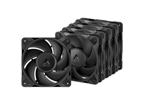 Arctic P12 Pro LN 120mm 5 pack set ventilatora black ACFAN00349A
