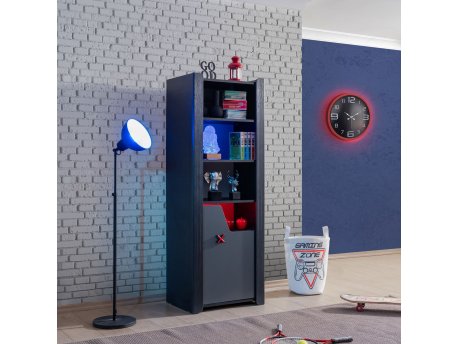HANAH HOME Polica za knjige Gaming Zone