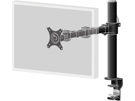 LIYAMA Flexible desk mount for single monitor